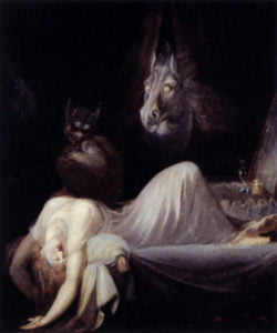 Image of Fuseli's "The Nightmare"